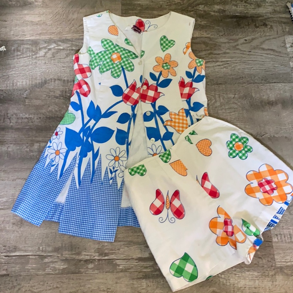 1960s matching set size small